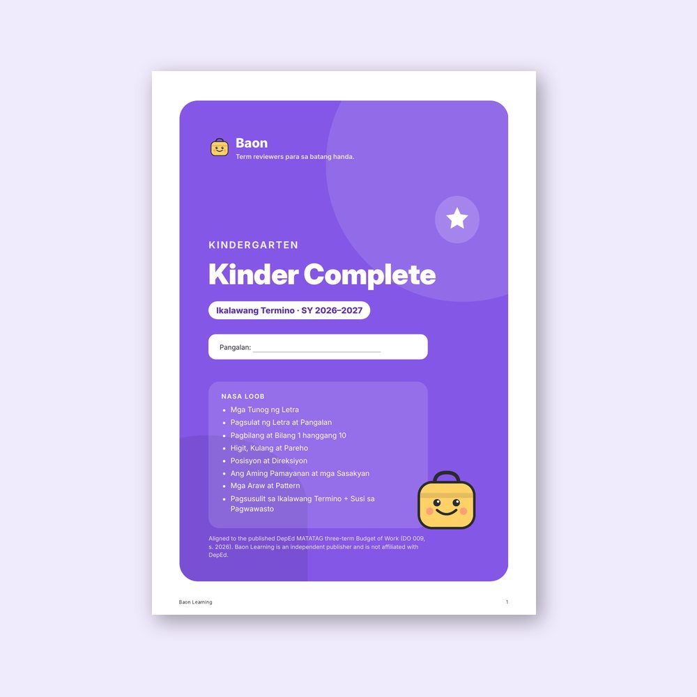Kinder Complete Activity Pack, Term 2