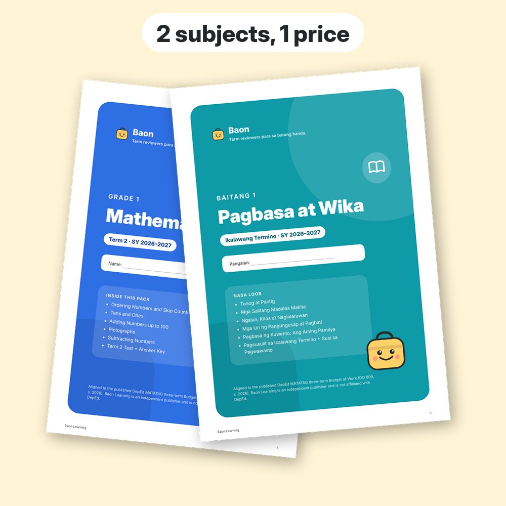 Grade 1 Complete Bundle, Term 2