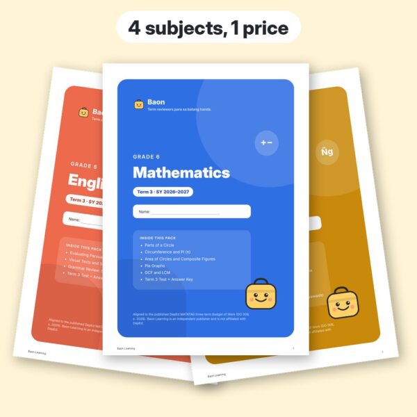Grade 6 Complete Bundle, Term 3