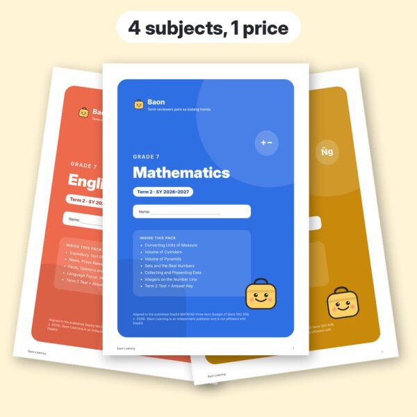 Grade 7 Complete Bundle, Term 2